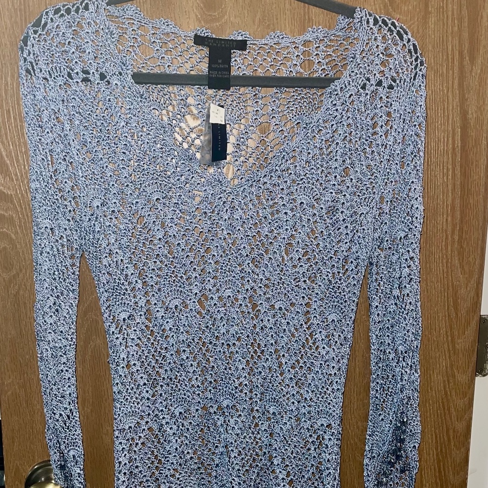 The Limited Blue blouse